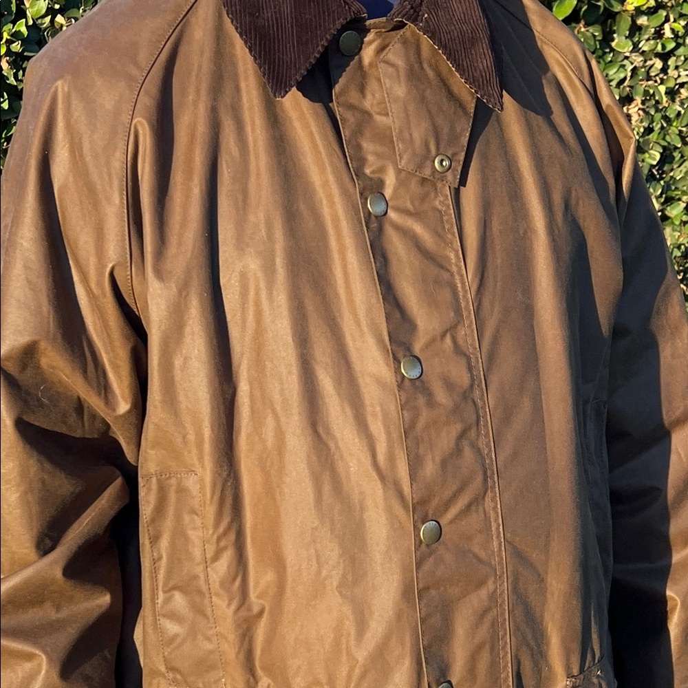 Barbour Beaufort Brown Waxed Jacket and Barbour Polarquilt Zip-In Liner